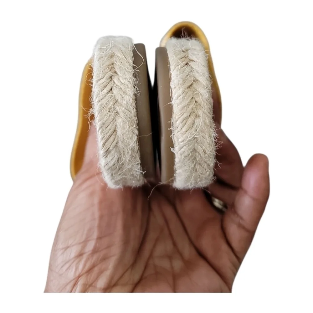 BCBGeneration Women Espadrille Maya Logo Slide Sandal Size 8M  NWOT